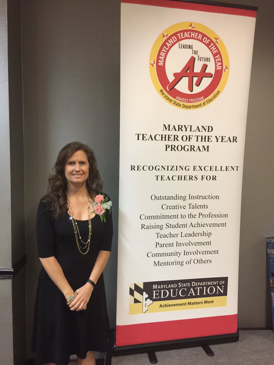 LaPlataHS's tweet photo. Congratulations Mrs. Childers! We are so proud to have you at La Plata High School. #WarriorPride #WarriorDifferenceMaker https://t.co/X0i7YV9WkV