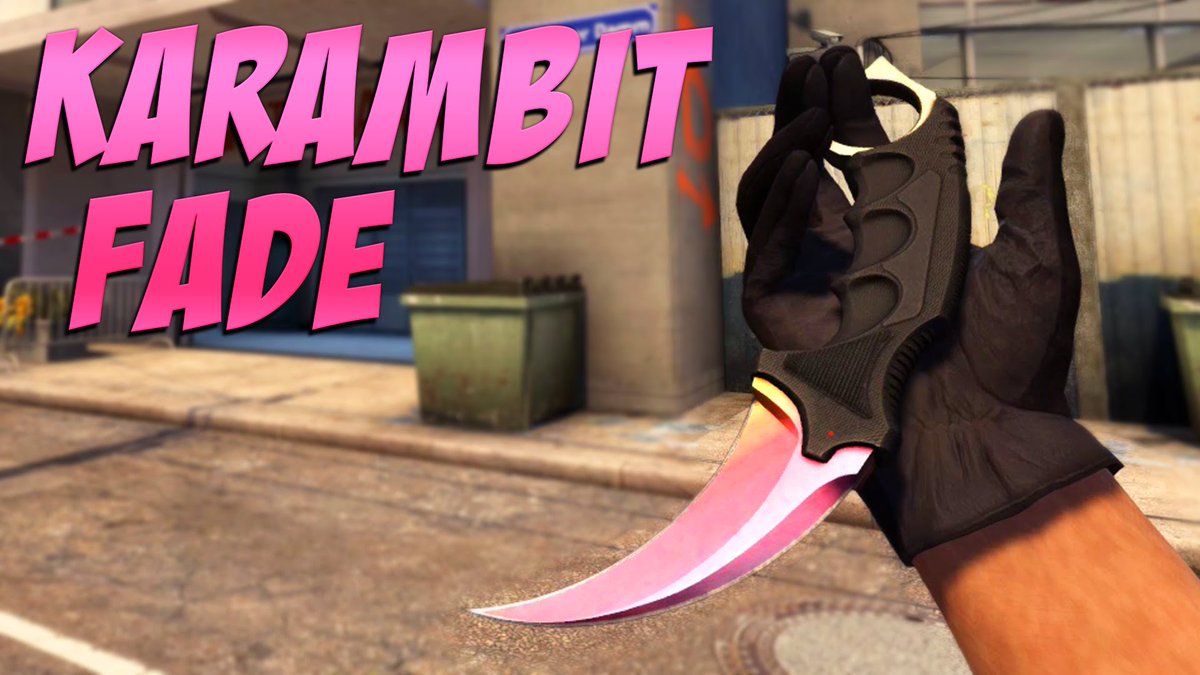 KARAMBIT FADE FN GIVEAWAY BY DRAKELOUNGE.COM!

-RT, LIKE, FOLLOW
-TRADELINK
- Go goo.gl/fJytHG

Good luck!