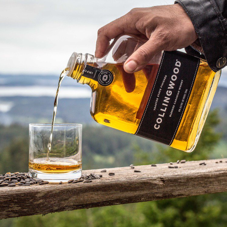 CollingwoodWsky's tweet photo. In good company. #collingwoodwhisky #canadianwhisky #collingwood #journeyforth #pursueyourpassion #whisky #whiskey https://t.co/2rOZVY8aMl