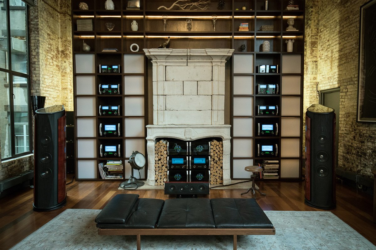 Enjoy the therapeutic effects of Hi-Fi audio in two channels <a href="/mcintoshlabs/">McIntosh Laboratory</a>. 

#twochanneltuesdays #mcintoshlabs #mcintosh #hifi #sonusfaber