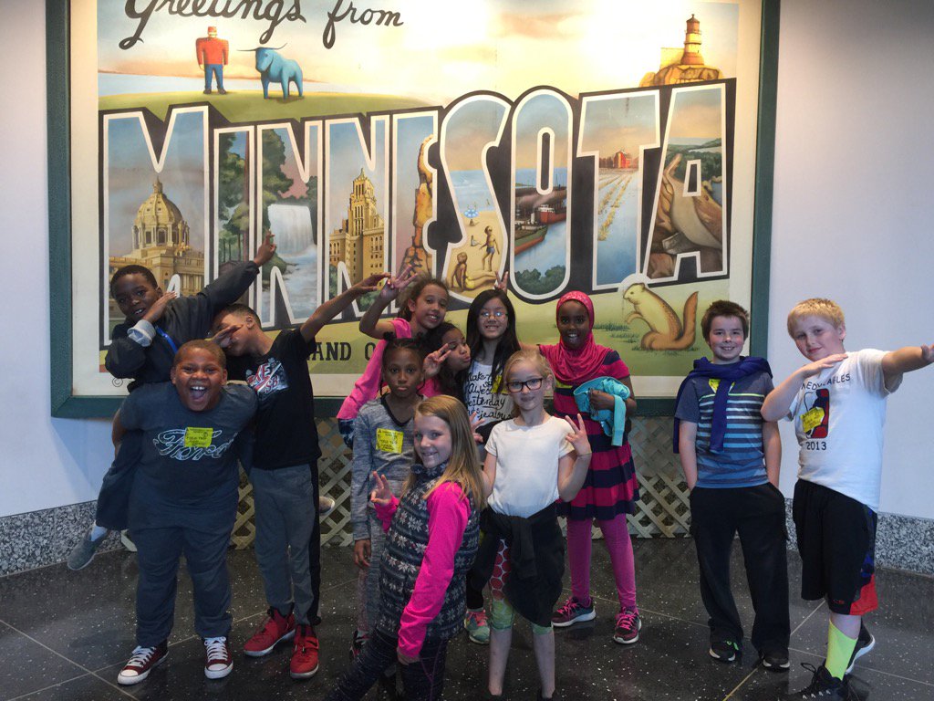 NHRoom309's tweet photo. About to leave MN history center after a great field trip day!  Fort Snelling MN history center! #nhislearning https://t.co/iI7sQEVyUd