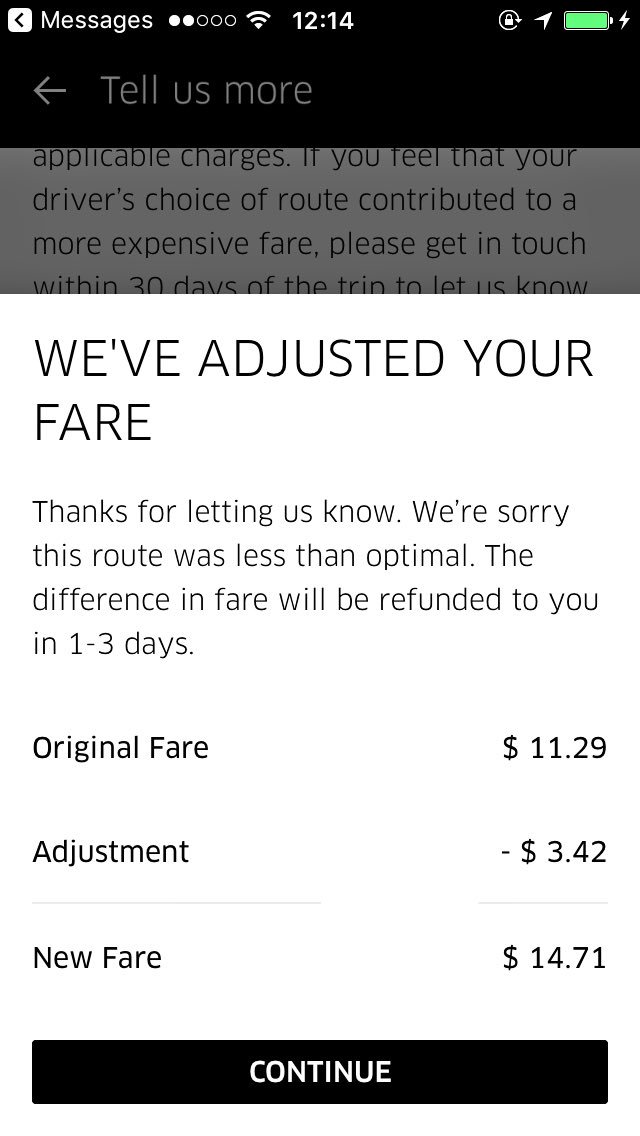 anna_one_two's tweet photo. @Uber  could you explain to me how a positive integer plus a negative integer equals a sum greater than the original number?? https://t.co/rH0w4qJADc