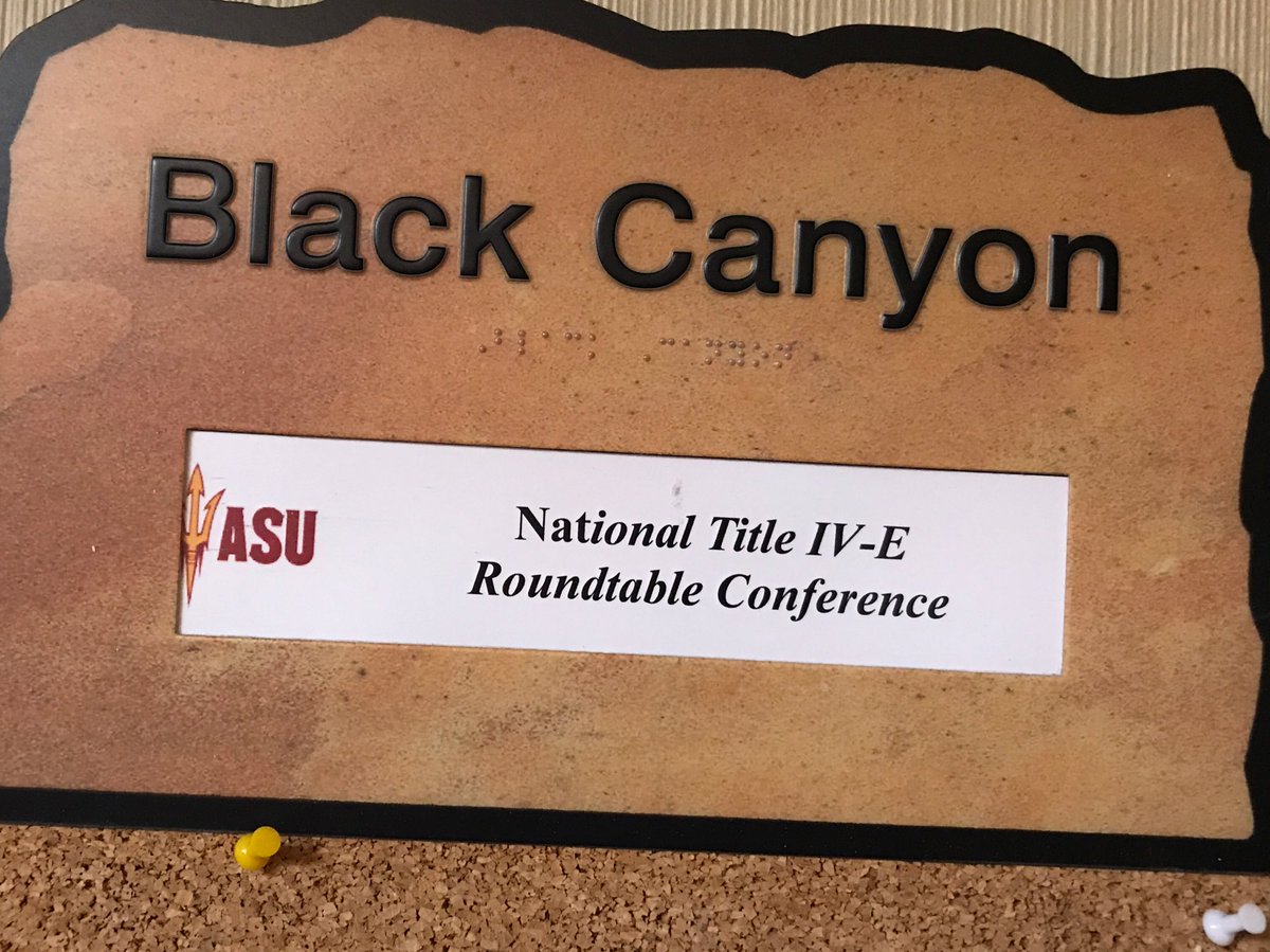 Title IV-E Roundtable is underway in PHX! 225 attendees from 35 states and 6 tribal nations! #ivephx