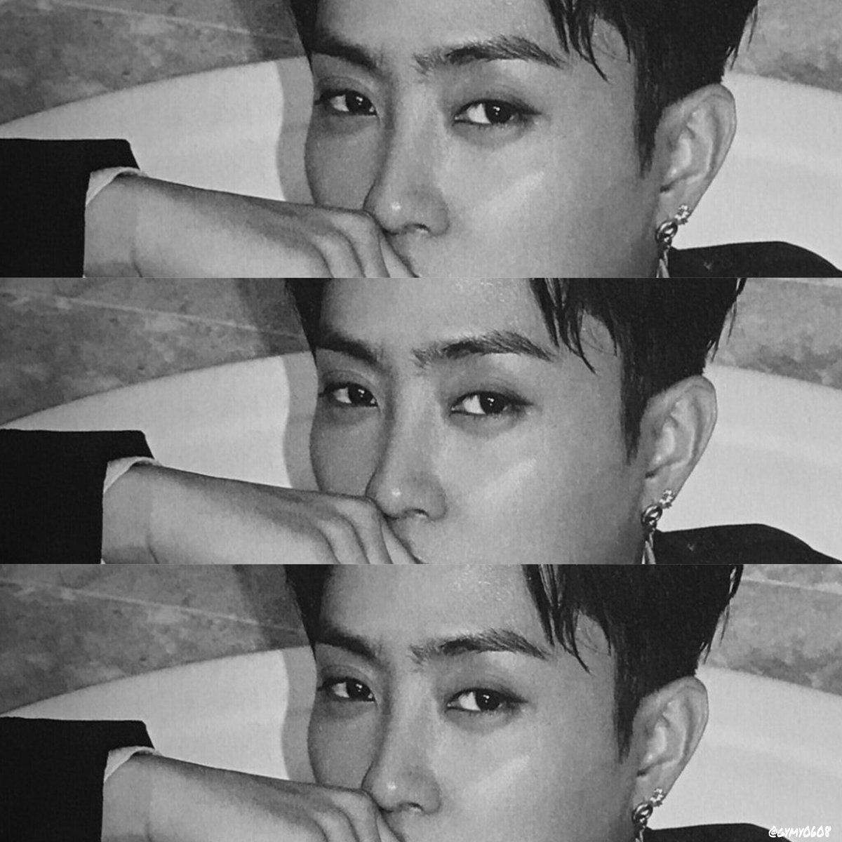 은지원은 모 방송에서 진짜 섹시한 건 눈빛에서 나오는 거라고, 남자의 카리스마도 어떤 행동이 아니라 눈빛에서 나오는 것 같다고 했었는데 그걸  잘 알고 있어서 그런지 장난없다 눈빛...사실 잘 안다고 해도 이렇게 할 수 있는 사람 몇없찌언...😂