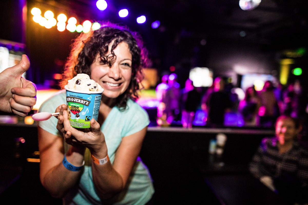 Our team is working hard and having a great time at the One Love Launch party with <a href="/benandjerrys/">Ben & Jerry's</a> and <a href="/ziggymarley/">Ziggy Marley</a>  👍🍦