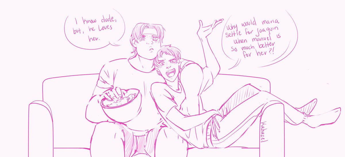 Watching the soaps. #hunk #lance #voltron 