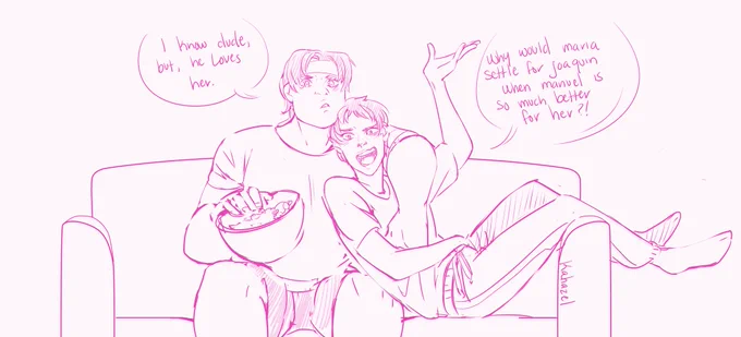 Watching the soaps. #hunk #lance #voltron 