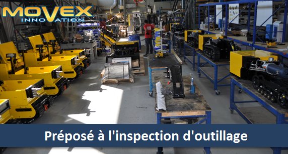 MovexInnovation's tweet photo. Électromécanicien &amp; Préposé à l'inspection de l'outillage recherchés! #EmploiMauricie #Emploi #TrackO https://t.co/hP57k1xKhy https://t.co/XOYyTUDU49