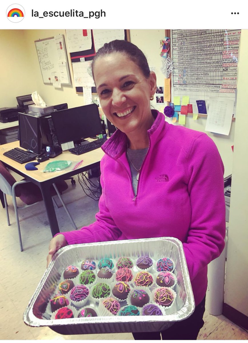 CakePopsPGH's tweet photo. Beautiful day at @spanishleap La Escuelita 🌈 ArcoIris @Build_New_Hope cafe from #Nicaragua (Jennifer Novelli) #CakePopsPGH #pgheats https://t.co/goLvmgEFFi