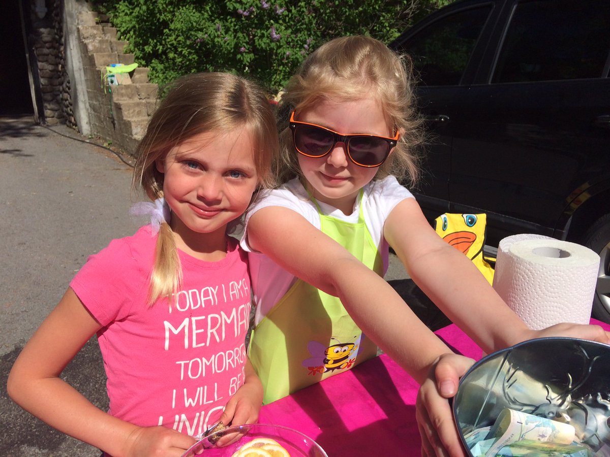 How much do you think 2 7yr olds can make in 3 hrs hosting a lemonade stand? Answer tomorrow on the blog ow.ly/VO1C30bYTiq