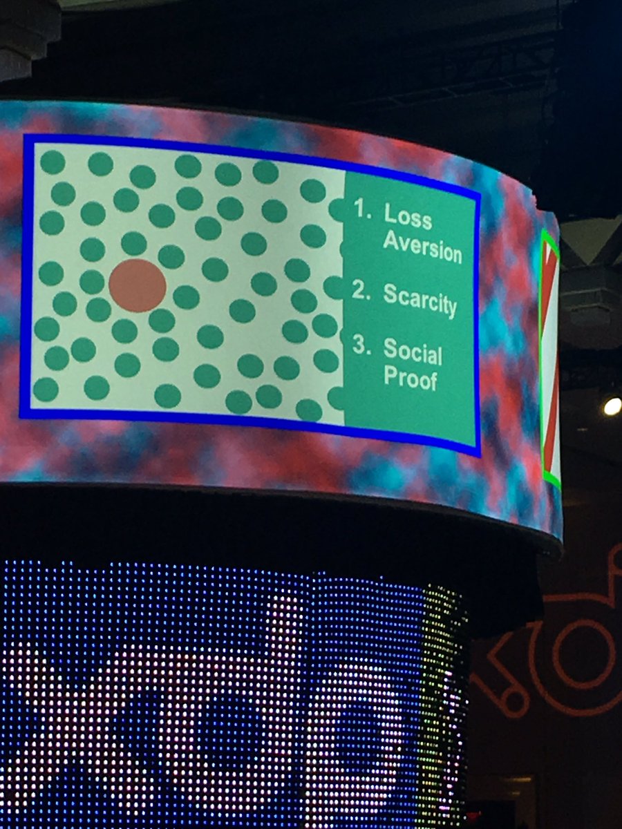 drnabil's tweet photo. Why FOMO? Loss aversion (less than seeking positives), scarcity, social proof. #MyXDP #XDP17 #AssnChat #associations #marketing #fomo https://t.co/vX5NP9dJ19