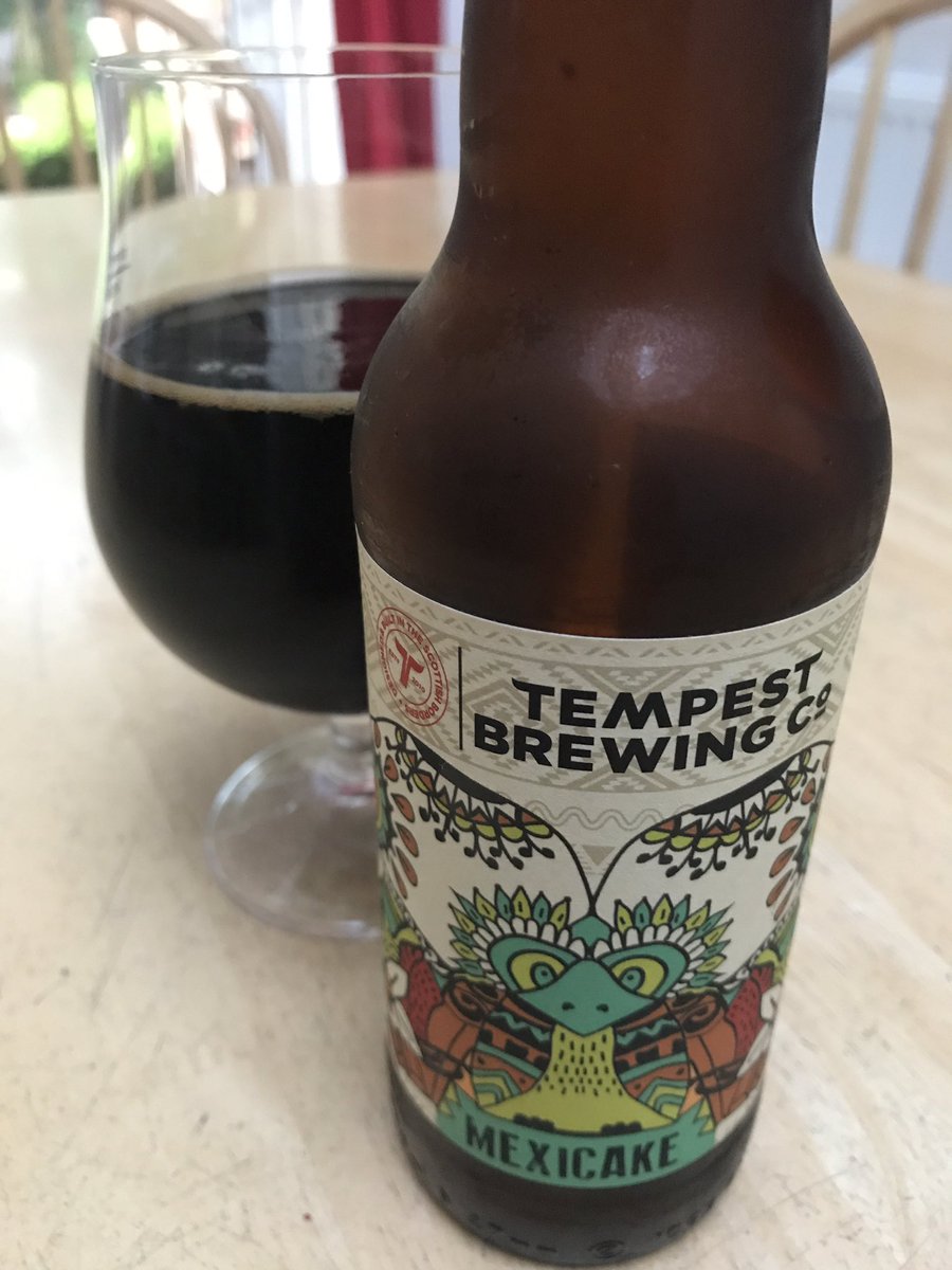BristolianStout's tweet photo. Trying out this fella for the first time :) @TempestBrewCo #craftbeer #stout #mexicake #rolloutthestout https://t.co/EogYdekjCj