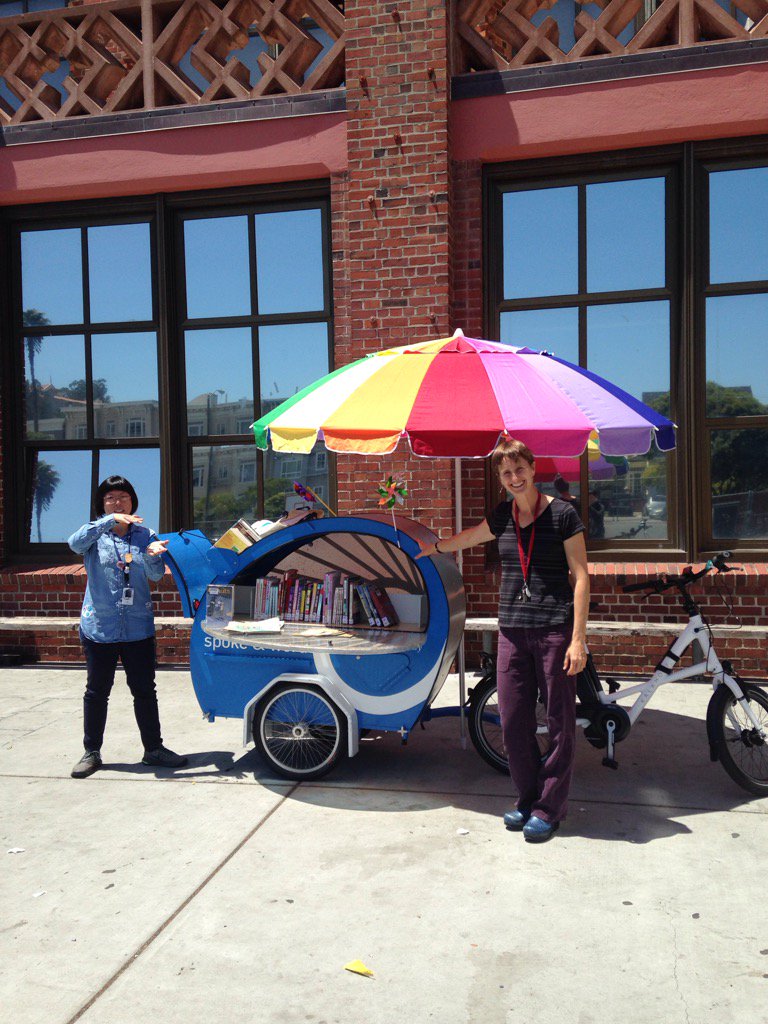 Spoke &amp; Word at Roosevelt today! Thanks, SFPL!