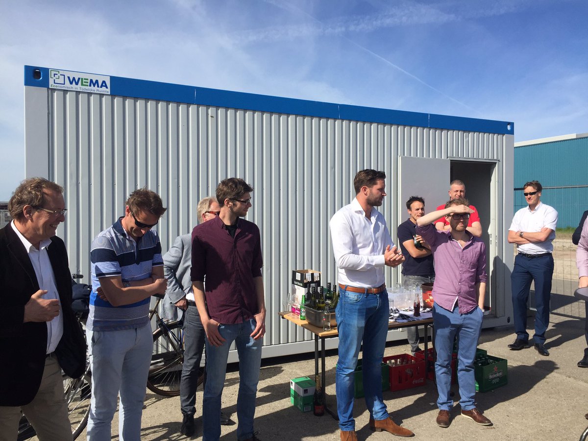 MichaHes's tweet photo. Today a new milestone in turning @PortofAmsterdam into a #circular #hotspot: #chaincraft demo plant ground breaking ceremony. https://t.co/4r99cZEL9D