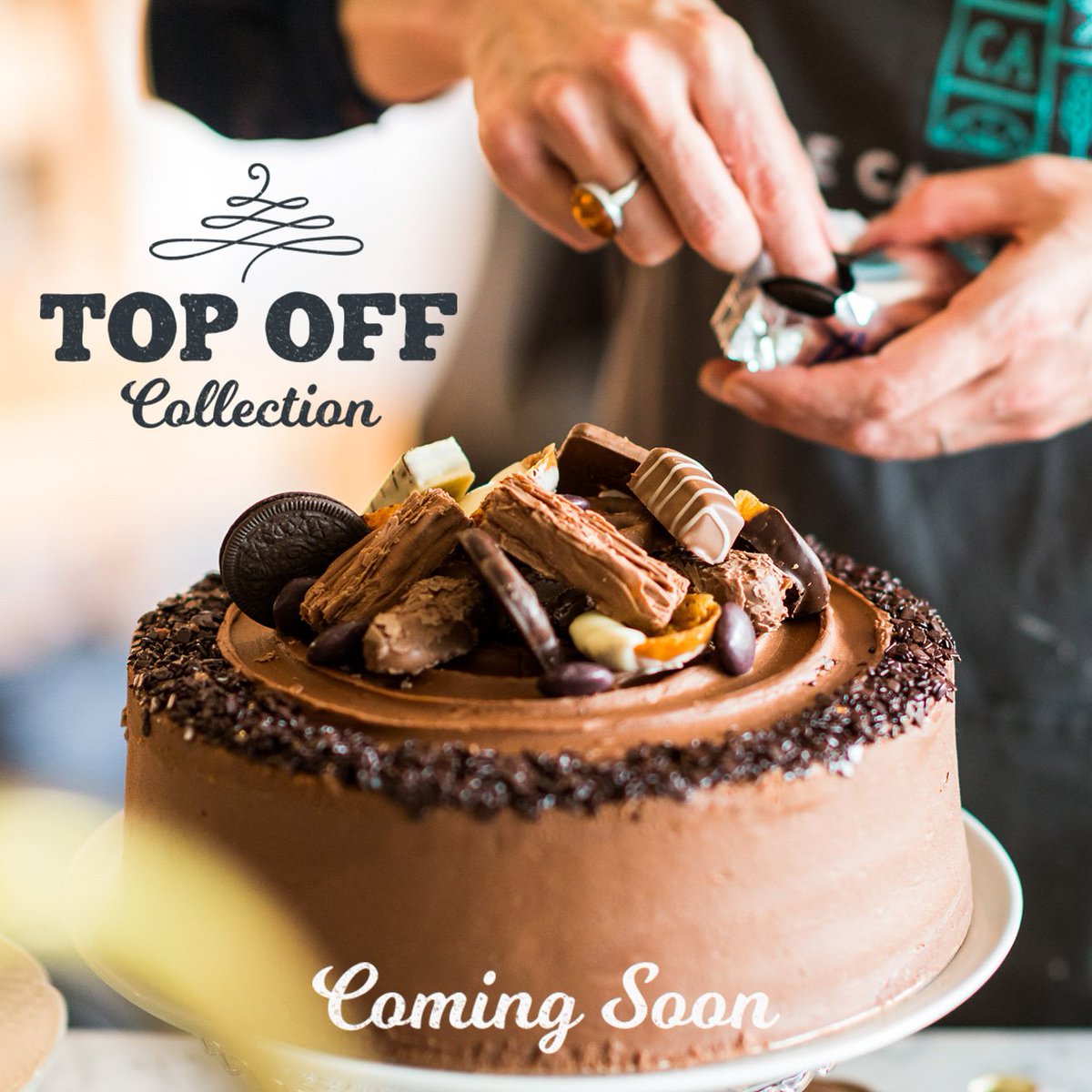 CakeAcademyBake's tweet photo. @Helenglovergb @SteveBackshall Our new #Cake collection launching for a  #cheatday #chocolate #biscuit #Mmmazing #TopOff https://t.co/nPQFL93knS