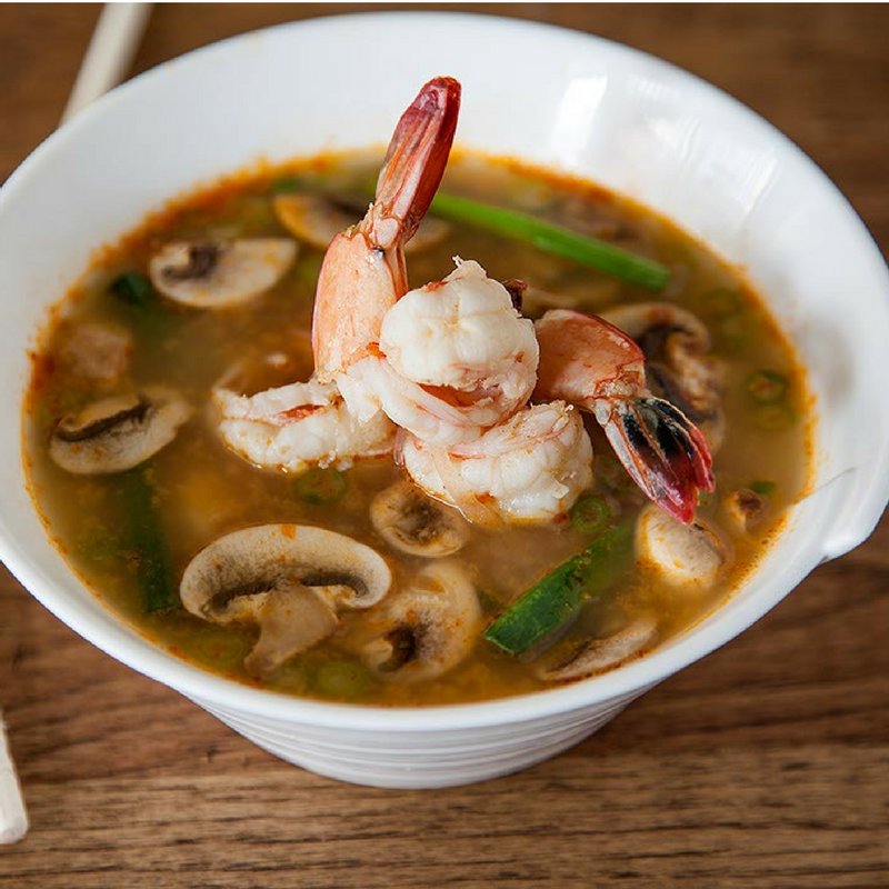 Though Yum in Tom Yum doesn't actually mean delicious in Thai, we believe in serendipitous onomatopoeia 😉 Stop by or order in: 215-297-6552!