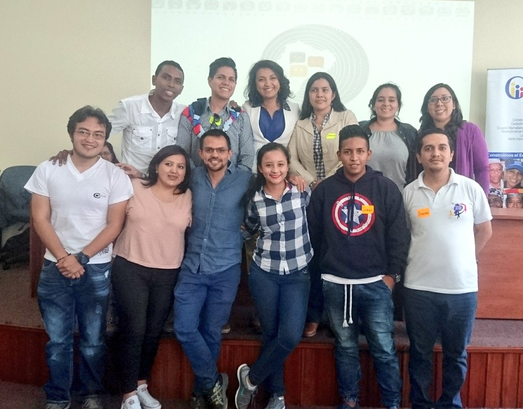#MomentoHistórico | Hoy en #Quito se constituyó el #ObservatorioNacional de Derechos y Políticas Juveniles, con apoyo del <a href="/CPCCS/">Carlos P. Carcelén Caicedo</a>.