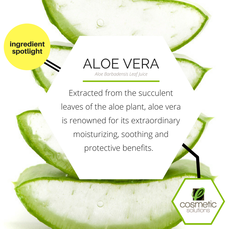 Aloe vera is soothing, moisturizing, and protective! To learn more about what we do, head to our website naturalskincare.com #skincare