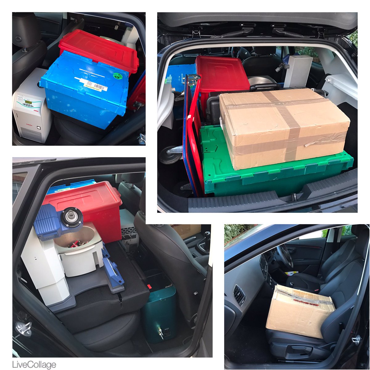 Kez25_2000's tweet photo. Who says you need an estate if you're a sales rep?!?@SEAT_cars_UK Seat Leon-tastic!!! #PackingLikeABoss #LifeOfATechRep https://t.co/PTsVOLxooF