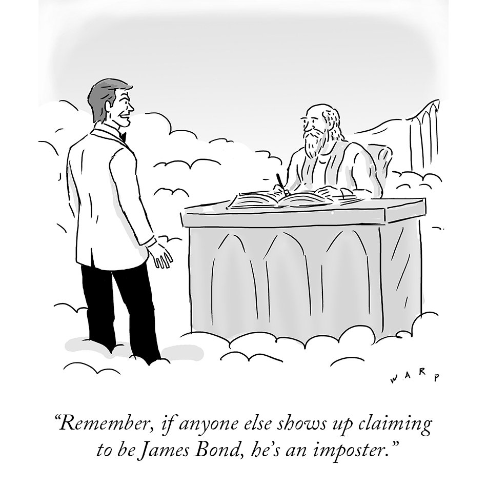 NewYorker's tweet image. A cartoon by Kim Warp. Follow us on Instagram to see more: nyer.cm/eY7Ma0U