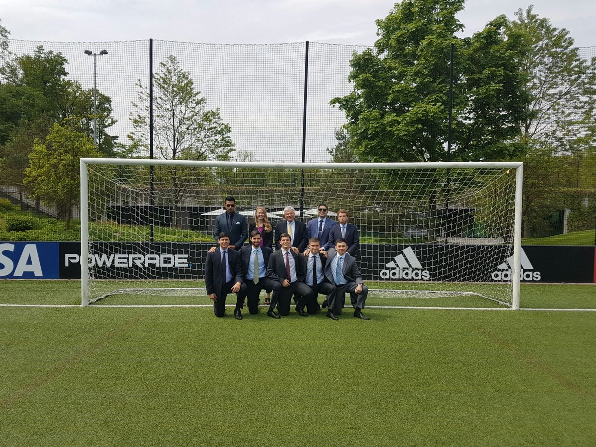 ISDEUSA's tweet photo. Columbia/ISDE Students at FIFA's HQ in Zurich, Switzerland, getting insights about structure, governance and transfer of players.#sportslaw https://t.co/ki7t6ScmDl