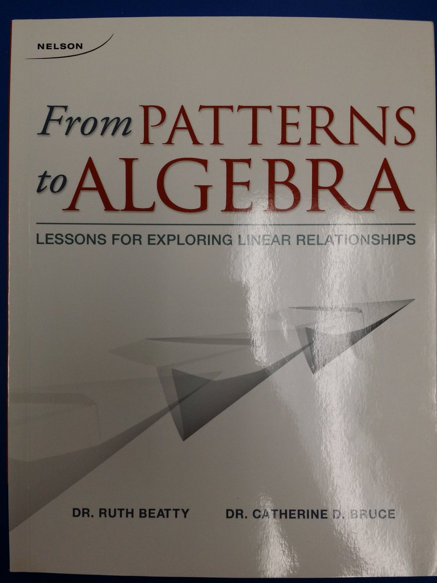 Everyone is loving "From Patterns to Algebra" by @drcathybruce !  Day 1's Guess My Rule game was a big hit!  #tldsblearns <a href="/ParkviewPS/">Parkview PS</a>