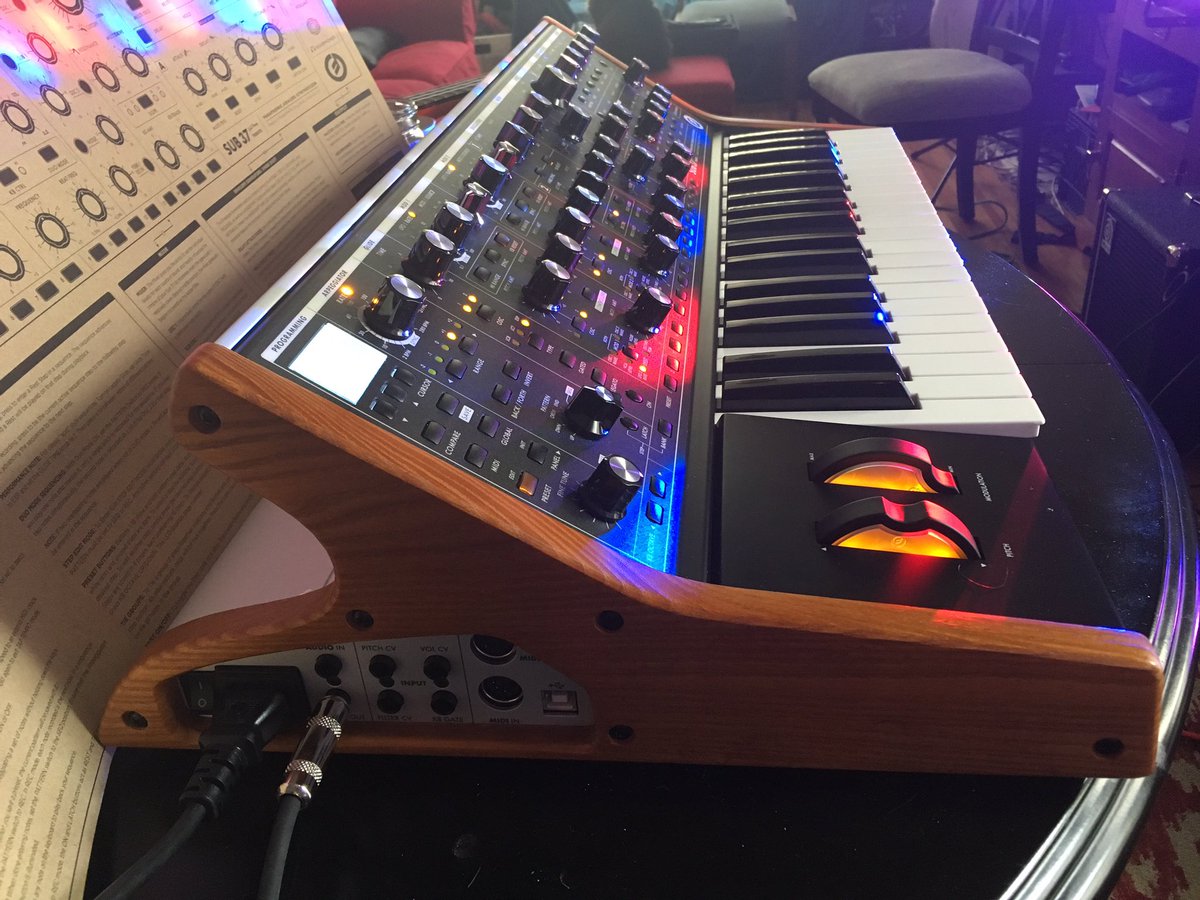 jacktrueax's tweet image. Welcome to the family, Sub 37! Thanks @moogmusicinc! Amazing sounds