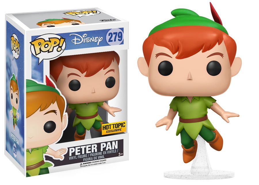 RT & follow @OriginalFunko for the chance to win a @HotTopic exclusive Peter Pan Pop!