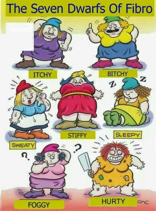 jujubeee714's tweet photo. #GotFibro?  The Seven Dwarfs of Fibro just might! https://t.co/L0hZNKiwtw