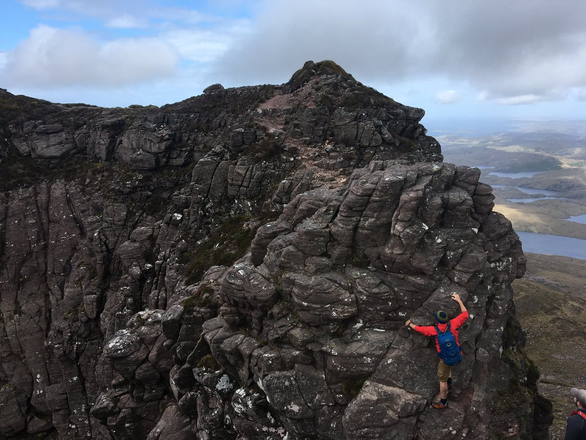 MartinsuenMart's tweet image. Superb scrambling to west summit today #stacpollaidh