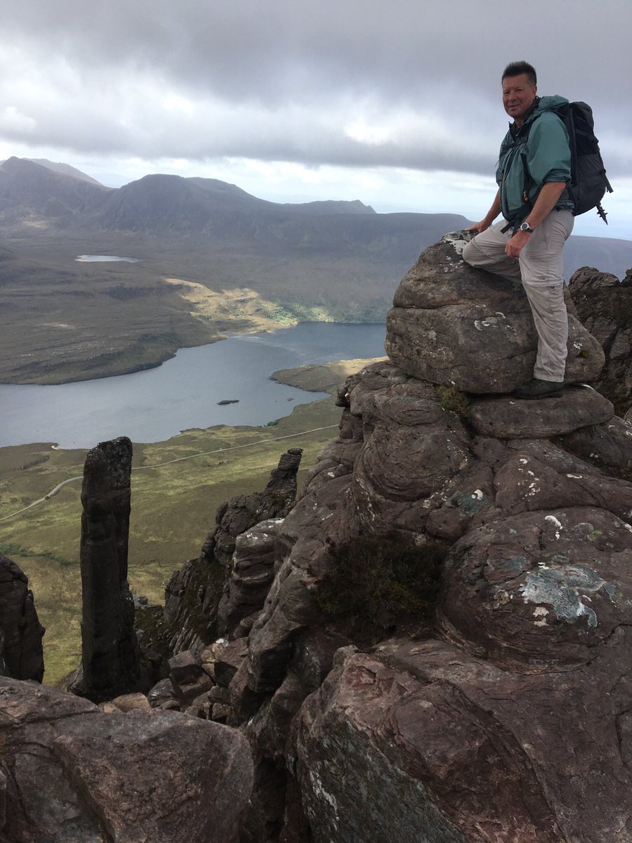 MartinsuenMart's tweet image. Superb scrambling to west summit today #stacpollaidh