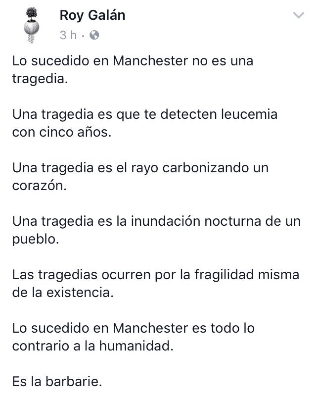DiiaandraaCC's tweet photo. Juro que lo que ha escrito este chaval es lo mejor que he leído en muchísimo tiempo. "No podemos aceptar que la vida valga tan poco" https://t.co/cftclVhxOF