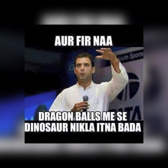 Tweet2Amish's tweet photo. When #RahulGandhi speaks in parliament!
#JustPoliticalThings #IndianPolitics #Politics #NaMo #RaGa #DragonBallZ #Pappu #RaGa https://t.co/jh5W1Yfsfi