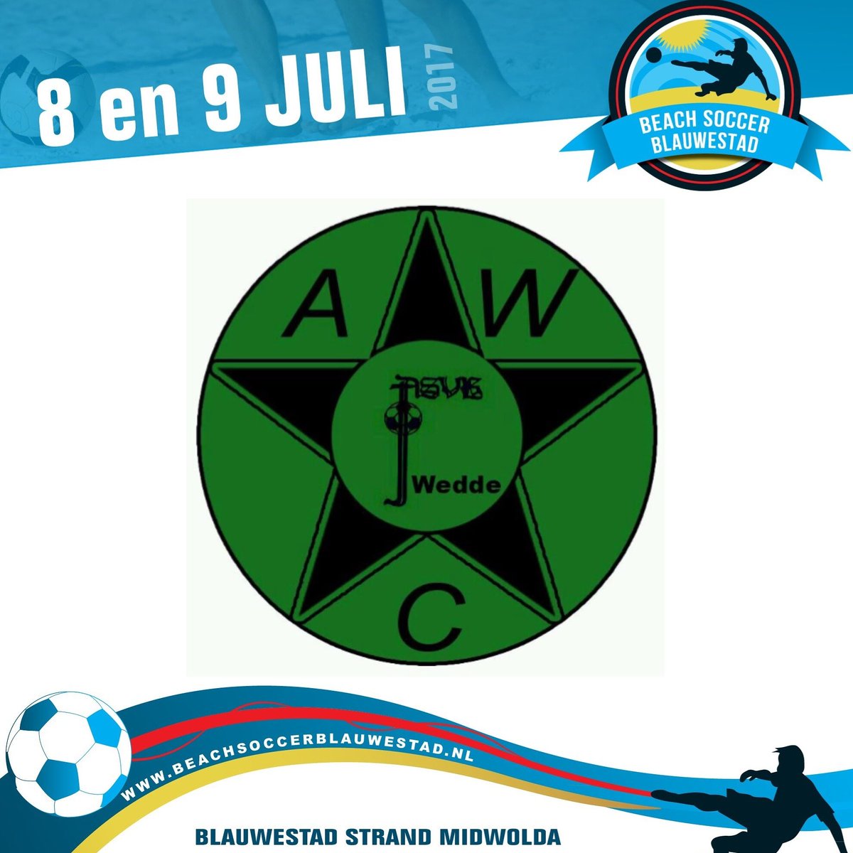 Nieuwe deelnemer Open Nederlands Kampioenschap Beach Soccer 2017

SJO AWC, Blijham/Wedde
(Groningen)

Categorie: JO 13
Speeldag: 9 juli 2017