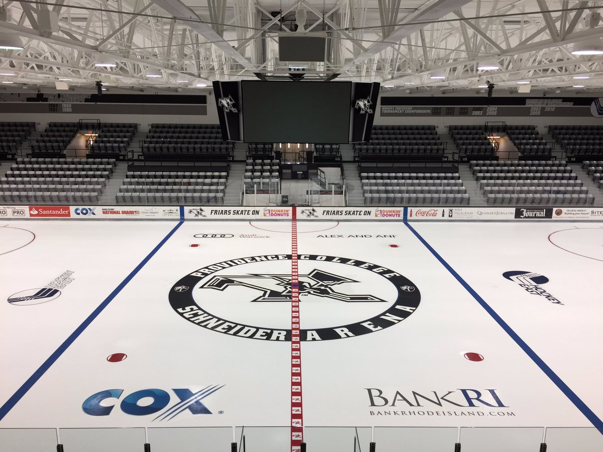 Schneider Arena FriarsIce Twitter