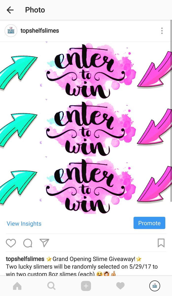 topshelfslimes's tweet photo. We have our Grand Opening giveaway going on right now on Instagram! Go check it out, its completely free to Enter 🎉🙌
#slime #giveaway #free https://t.co/ALJUrdveu4