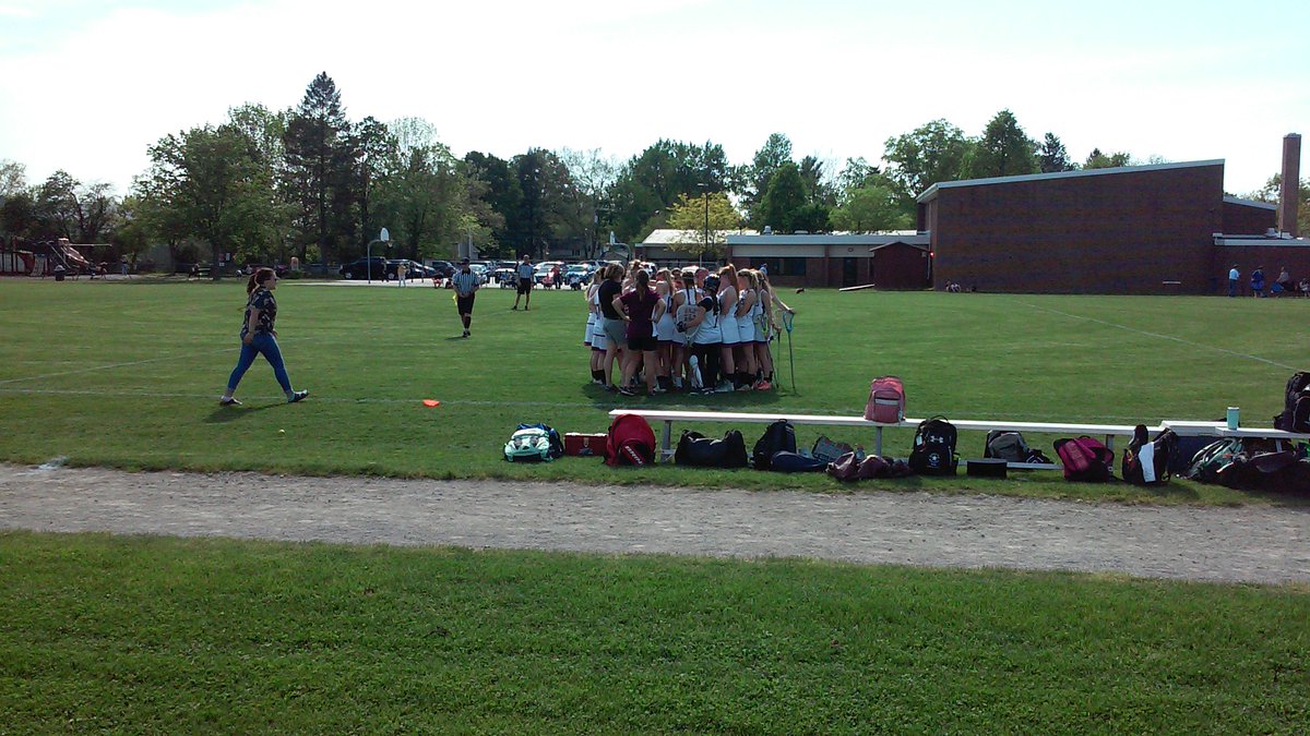 GV LACROSSE ready to face off.