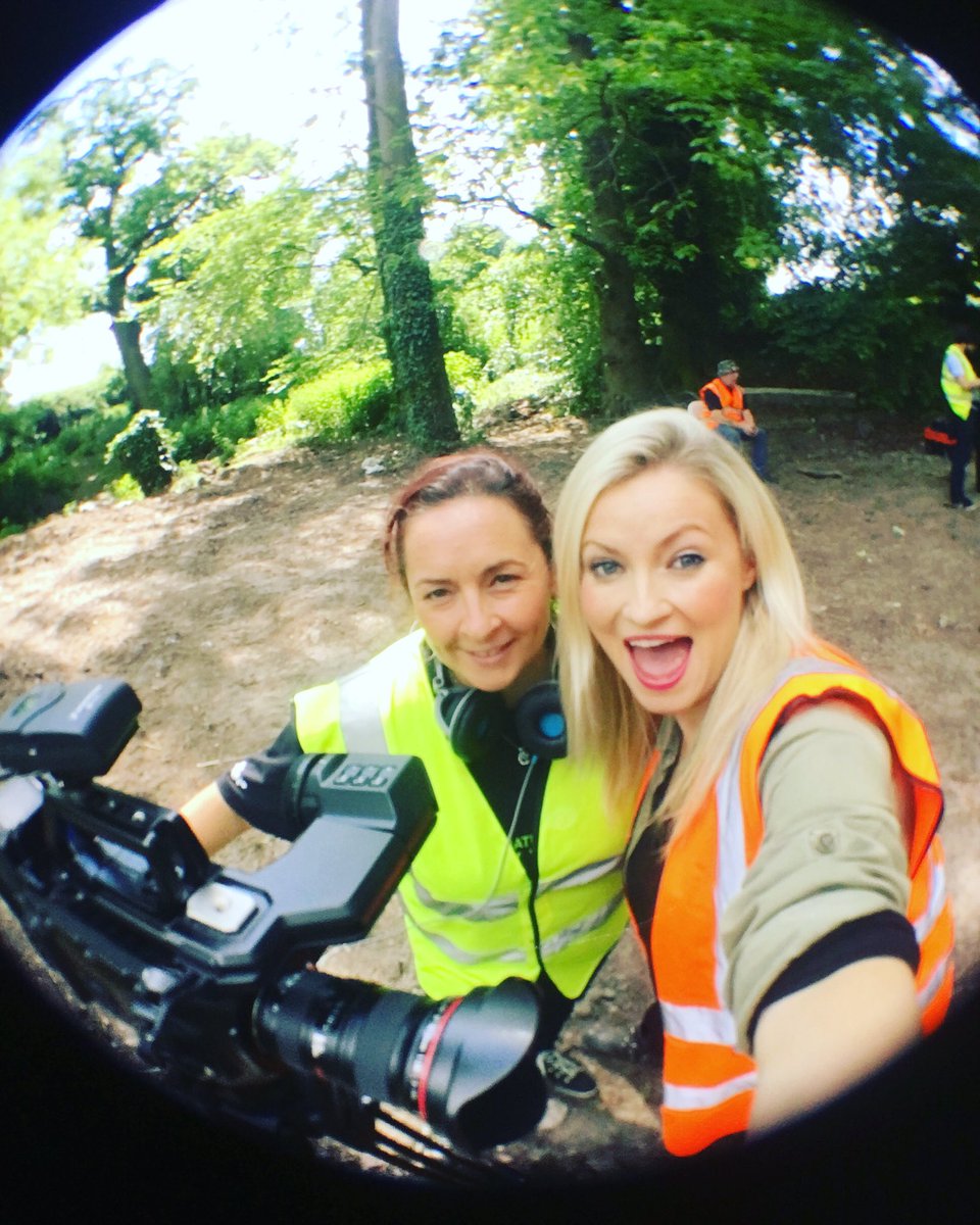 nikkideano's tweet photo. Top day filming for our @ScanComputers Tech Show out June 2nd 📺 here's a sneaky clue what's involved 🕵🏼 #360fly #fisheyelens #techpresenter https://t.co/4DuKF8Sv7O