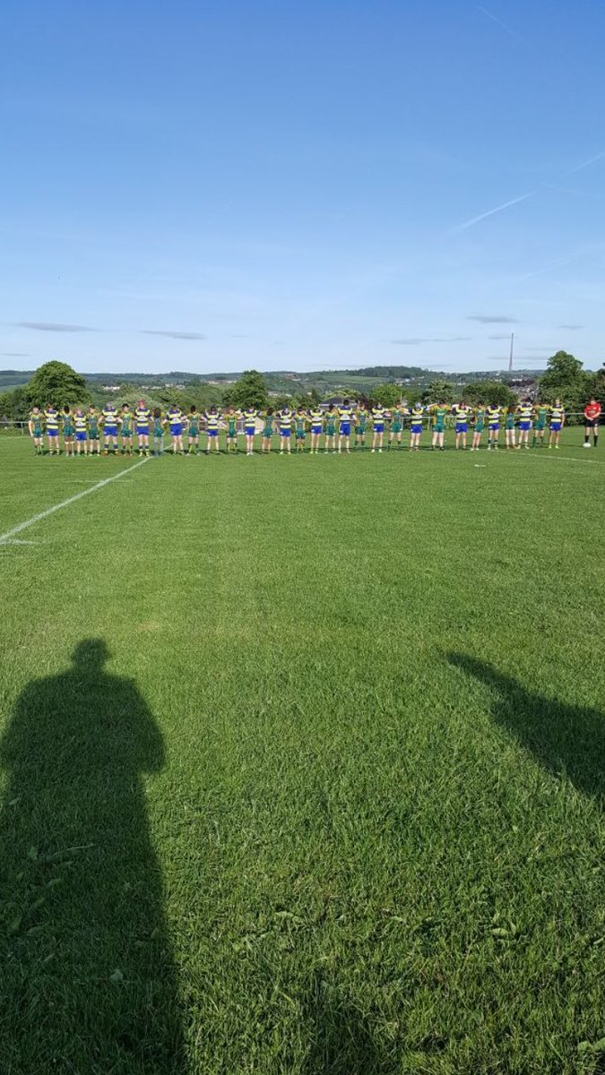 <a href="/MoldgreenRL/">Moldgreen arl & jrl</a> and <a href="/OultonRaidettes/">OultonRaidettes</a>  Under15's stand side by side in memory of the victims of Manchester bombing #standuptoterror