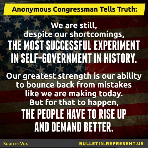 #WeDemandBetter for our families, for our future, and for our country. #FightBigMoney and reclaim a government that represents all of us.