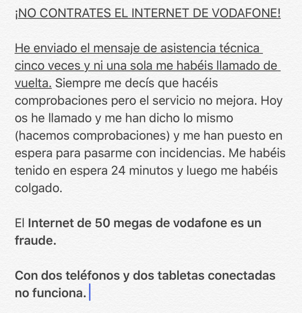 javitomadrid11's tweet image. . @vodafone_es no teneis verguenza! No contrateis vodafone. Cualquier otra mejor. @Telefonica @jazztel_es @yoigo @orange_es