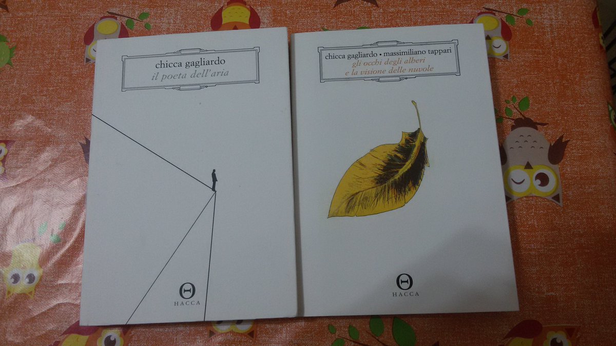 <a href="/Haccaedizioni/">Hacca edizioni</a> 
Alla scoperta di Chicca Gagliardo📚
Leggo le sue parole e non guardo piu' il mondo con gli stessi occhi. Straordinaria.