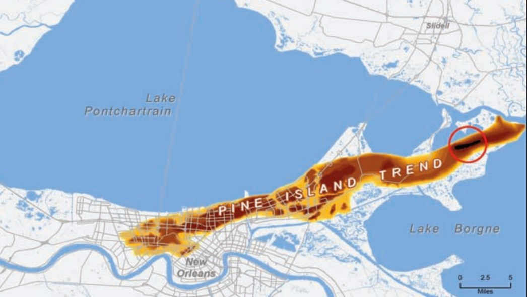 Did you know much of #NOLA sits atop an ancient island?  Many thanks to <a href="/nolacampanella/">Richard Campanella</a> for helping with this tinyurl.com/m49k85r