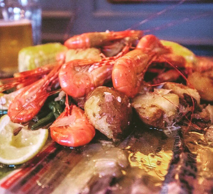 Tonight's the night. Our 4th annual Spot Prawn Boil starts at 7pm.