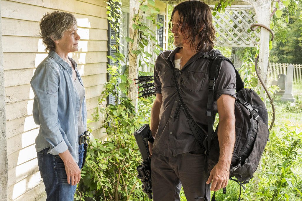 The Walking Dead\s Norman Reedus Wished Melissa McBride a Happy Birthday by Licking Her Face 
