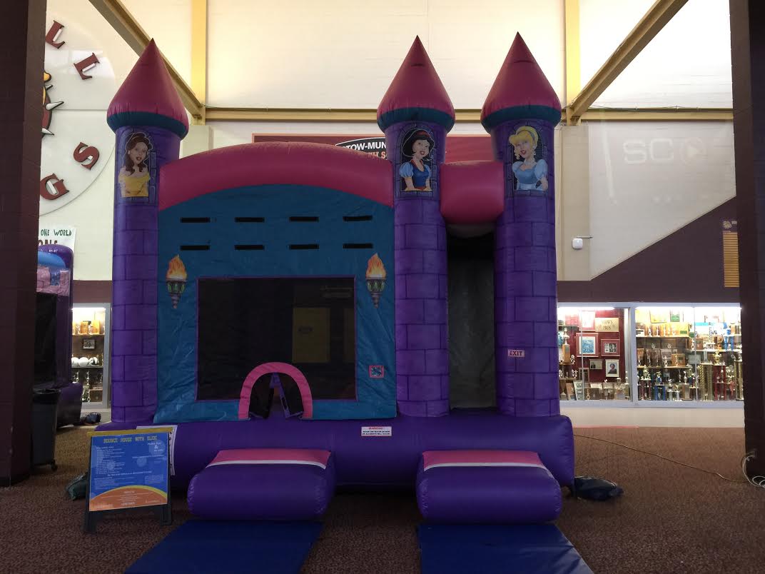 Looking for a bouncy castle for your Princess or Prince? Call us today to make their royal dreams a reality! #royalty #princess #bouncehouse