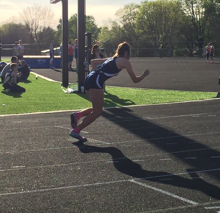 Good luck at Regionals in the 400 tonight Mackenzy!