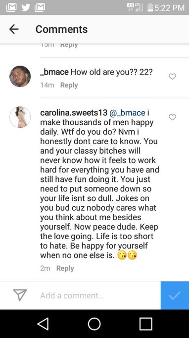 This lil dude on IG thought he would try to knock me down 😂😂🙌 https://t.co/VLkXAAwaFm