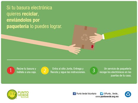 REMSA_Mexico's tweet photo. Tres sencillos pasos para reciclar tus equipos electrónicos obsoletos. Entra ya a https://t.co/z75DGF77sF o descarga la app. ♻️ 💻⌨️🖥️🖨️🖱️📷📻 https://t.co/gVf8gbLvar