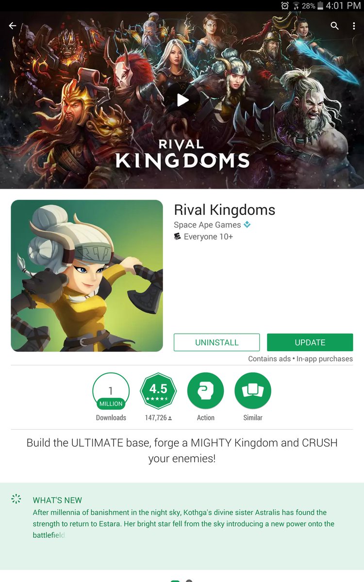 RK411Fansite's tweet photo. New RK update out today... Coincidence that Rk gets a new cartoony app look today of all days? Hmm will ancients be getting a makeover? https://t.co/6Of8Z4iDdk